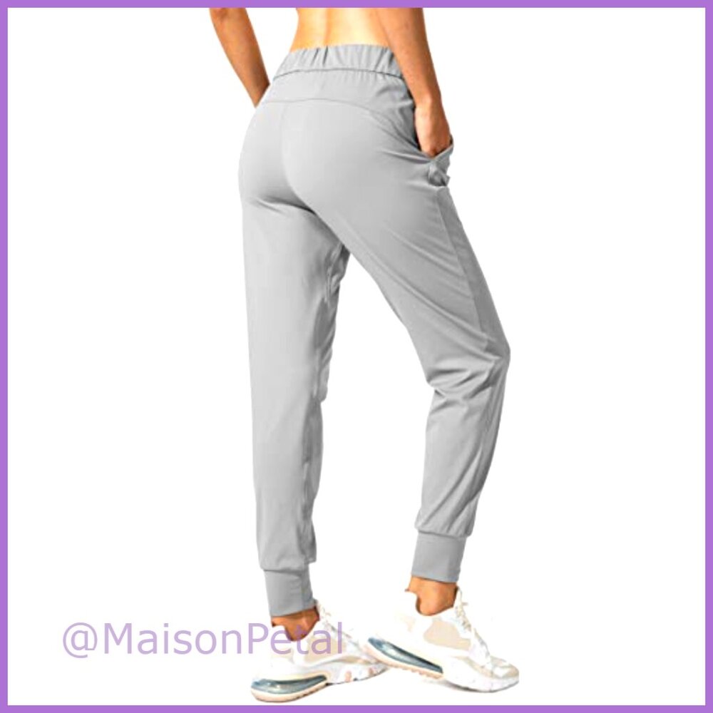 Polyamide Elastane Joggers With Drawstring Waist … - image 2